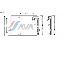 BW5187 AVA Конденсатор, кондиционер