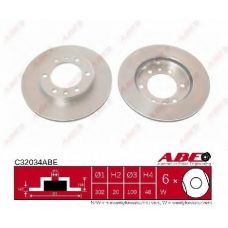 C32034ABE ABE Тормозной диск