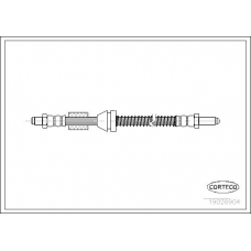 19026904 CORTECO Тормозной шланг