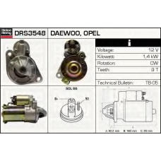 DRS3548N DELCO REMY Стартер