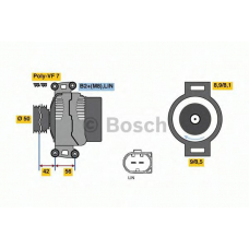 0 121 715 015 BOSCH Генератор