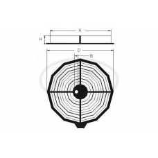 SB 299 SCT Воздушный фильтр