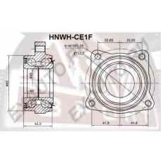 HNWH-CE1F ASVA Ступица колеса