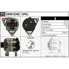 DRB1240 DELCO REMY Генератор