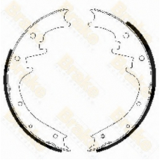 SH2479 BRAKE ENGINEERING Комплект тормозных колодок