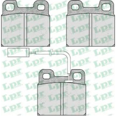 05P531 LPR Комплект тормозных колодок, дисковый тормоз