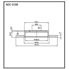 ADC 0108 Allied Nippon Гидравлические цилиндры