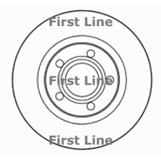 FBD1687 FIRST LINE Тормозной диск
