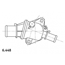 6.448.88 BEHR Термостат, охлаждающая жидкость