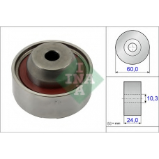 532 0674 10 INA Паразитный / Ведущий ролик, зубчатый ремень