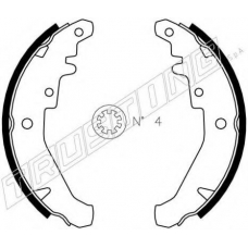 034.102 TRUSTING Комплект тормозных колодок
