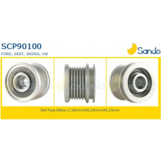 SCP90100 SANDO Ременный шкив, генератор