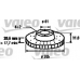 186219 VALEO Тормозной диск