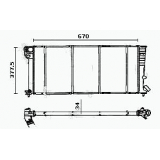 RM0488 EQUAL QUALITY Радиатор, охлаждение двигателя