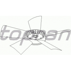 401 191 TOPRAN Крыльчатка вентилятора, охлаждение двигателя