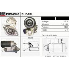 DRS4341 DELCO REMY Стартер