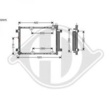 8136130 DIEDERICHS Конденсатор, кондиционер