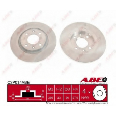 C3P014ABE ABE Тормозной диск
