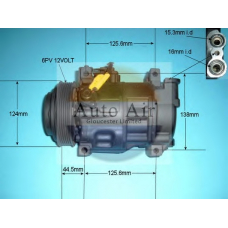 14-6244R AUTO AIR GLOUCESTER Компрессор, кондиционер