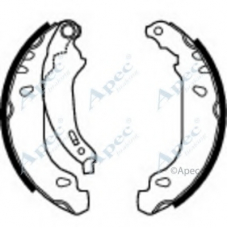 SHU607 APEC Тормозные колодки