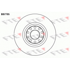 BS7705 FTE Тормозной диск