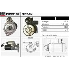 DRS3167 DELCO REMY Стартер
