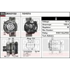 DRA0152 DELCO REMY Генератор