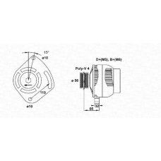 063377012010 MAGNETI MARELLI Генератор