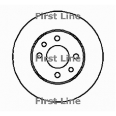 FBD531 FIRST LINE Тормозной диск
