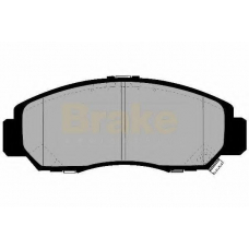 PA1346 BRAKE ENGINEERING Комплект тормозных колодок, дисковый тормоз