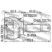 0410-DA2A43 FEBEST Шарнир, приводной вал
