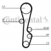 CT595 CONTITECH Ремень ГРМ