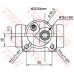 BWF169 TRW Колесный тормозной цилиндр