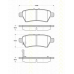 8110 14045 TRISCAN Комплект тормозных колодок, дисковый тормоз