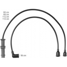 ZEF903 BERU Комплект проводов зажигания