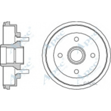 DRM9166 APEC Тормозной барабан