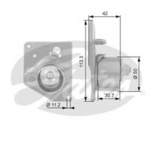 T41240 GATES Натяжной ролик, ремень грм