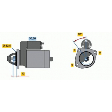 0 986 018 900 BOSCH Стартер