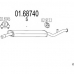 01.68740 MTS Глушитель выхлопных газов конечный