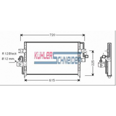 1620901 KUHLER SCHNEIDER Конденсатор, кондиционер