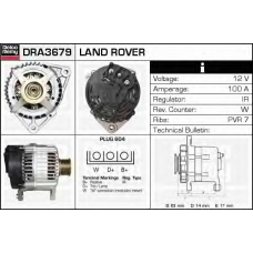 DRA3679 DELCO REMY Генератор