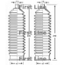 FSG3197 FIRST LINE Пыльник, рулевое управление