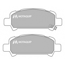 LVXL1010 MOTAQUIP Комплект тормозных колодок, дисковый тормоз