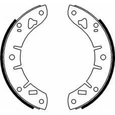 8DB 355 000-341 HELLA PAGID Комплект тормозных колодок