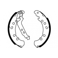 8DB 355 000-471 HELLA Комплект тормозных колодок