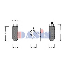 800411N AKS DASIS Осушитель, кондиционер