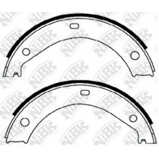 FN0527 NiBK Комплект тормозных колодок, стояночная тормозная с