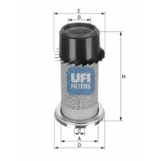 27.078.00 UFI Воздушный фильтр