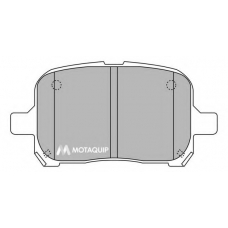 LVXL1237 MOTAQUIP Комплект тормозных колодок, дисковый тормоз