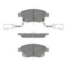 SP 492 SCT Комплект тормозных колодок, дисковый тормоз